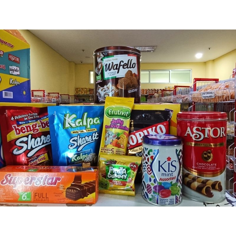 

hampers lebaran || box of happines mayora || hampers makanan