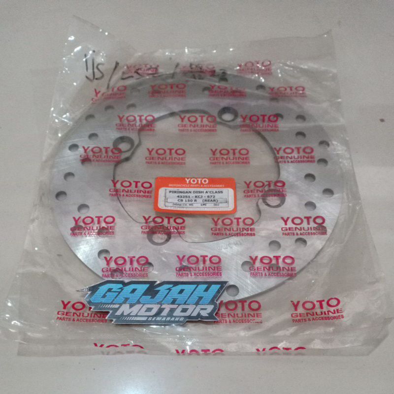 Piringan Cakram Belakang Disc CB150R YOTO