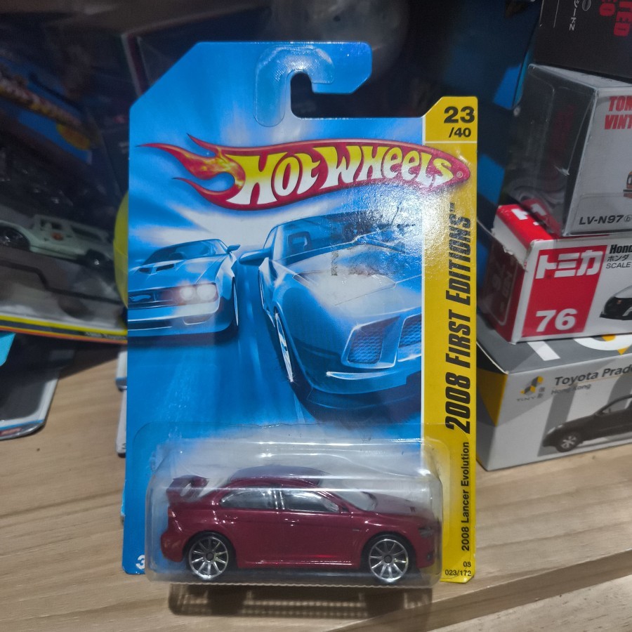 Hot Wheels Mitsubishi Lancer Evolution X Merah 2008 First Edition