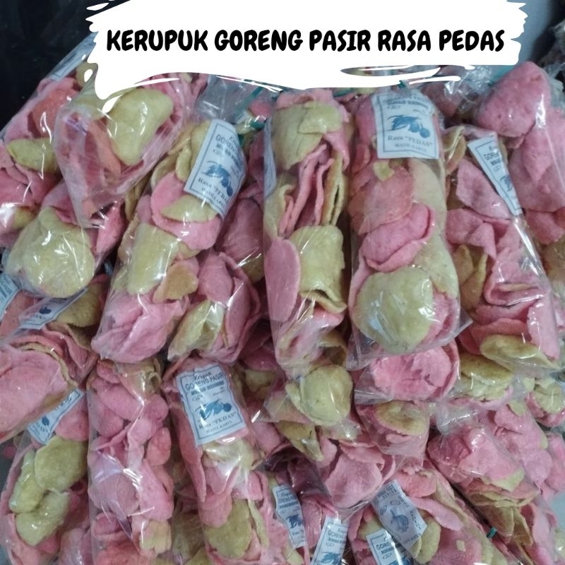 

Kerupuk Krupuk Opak Oven Sangrai Upil Melarat/Miskin/Camilan Makanan Ringan Goreng Pasir Rasa Pedas Siap Makan Halal 100% Non Kolestrol Renyah Gurih Kriuk Enak Lezat Spesial Alami/Original bergizi By UMKM/Usaha Kecil Mikro Menengah Khas Jombang Jawa Timur