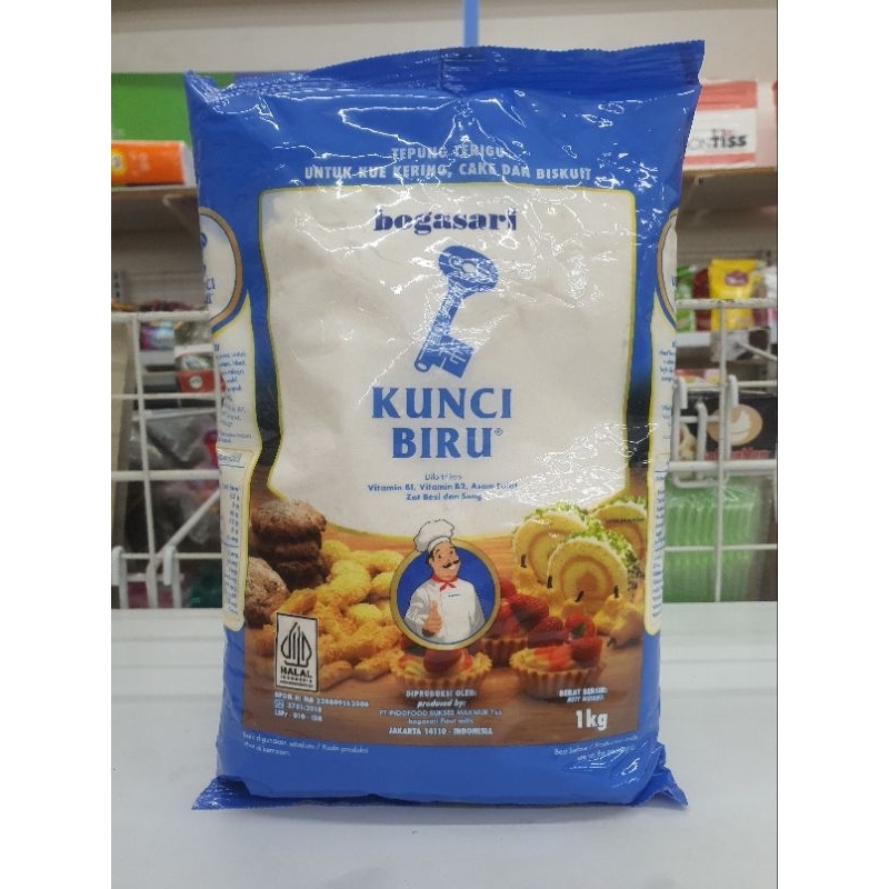 

Tepung Kunci Biru Bogasari 1kg