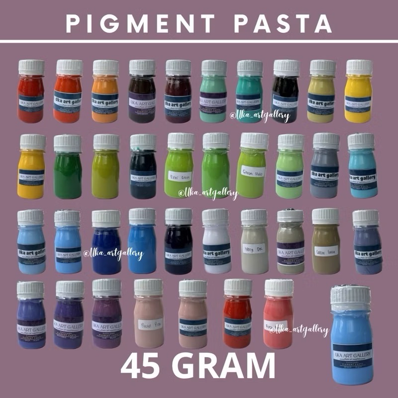 PIGMENT PEWARNA RESIN PASTE PIGMEN RESIN 45 gram
