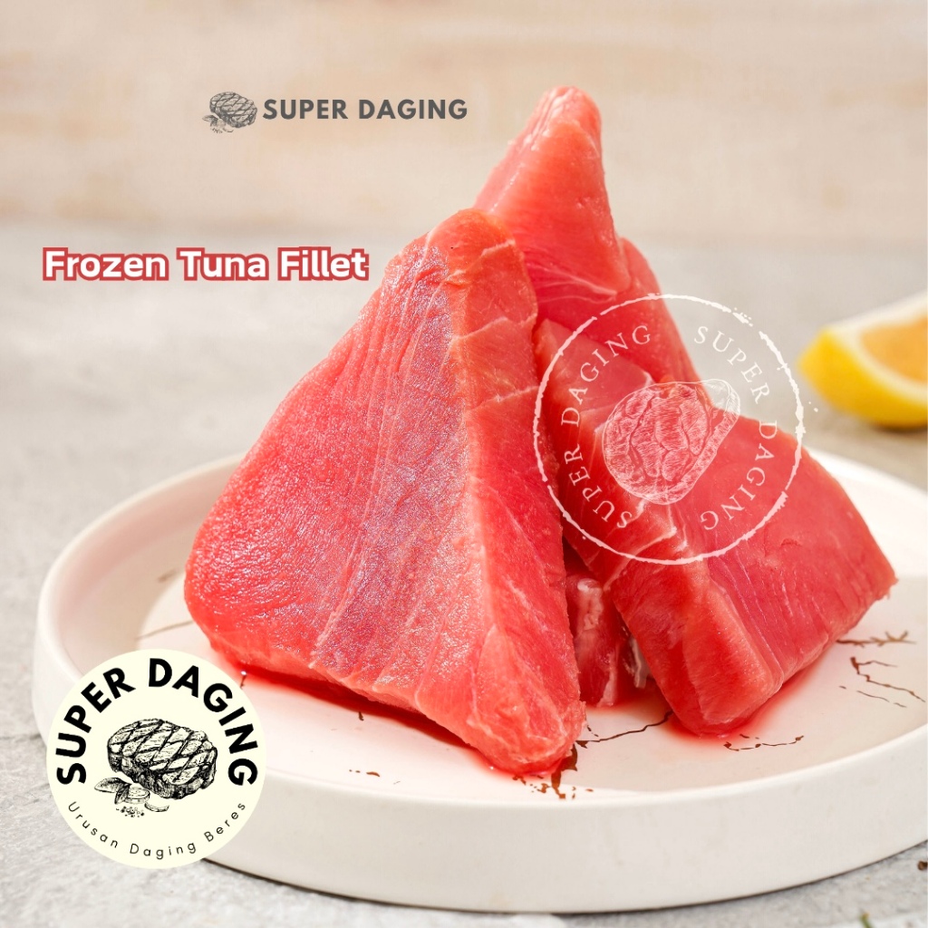 

Tuna Fillet Steak Frozen 1kg - Super Daging Malang