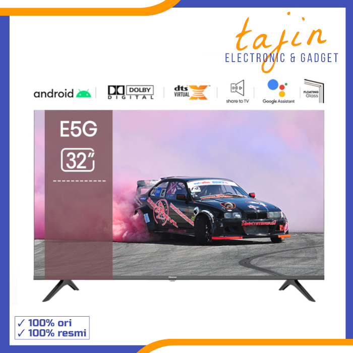 Hisense E5G 32 40 inch Android TV FHD - 32E5G 40E5G Garansi Resmi