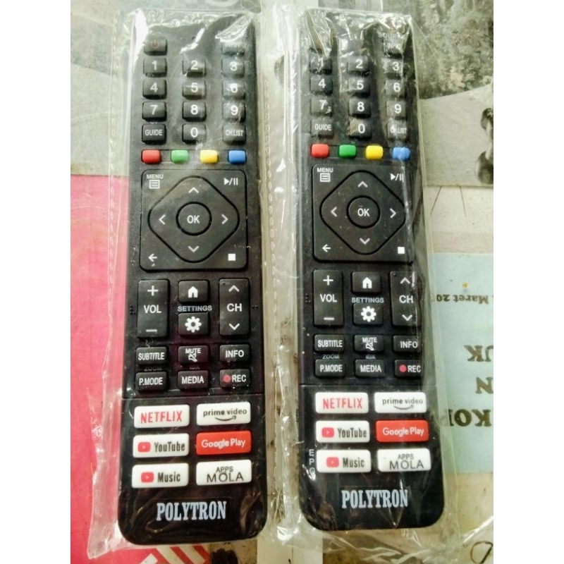 remot tv LED polytron android