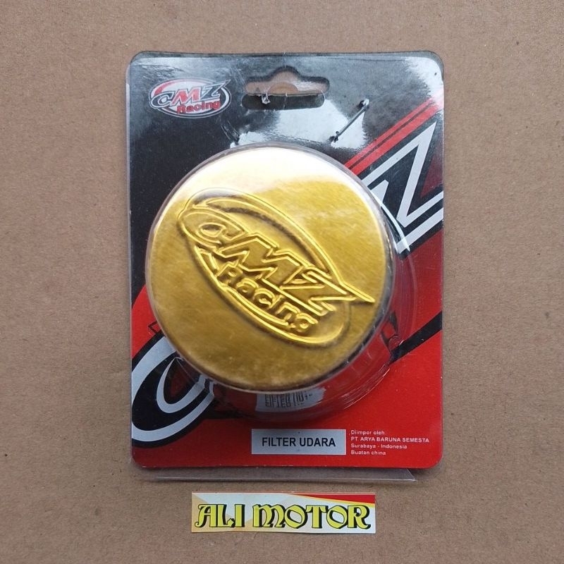 Filter karbu mini saringan udara mini PE 24 26 28 universal semua motor warna gold ori TW