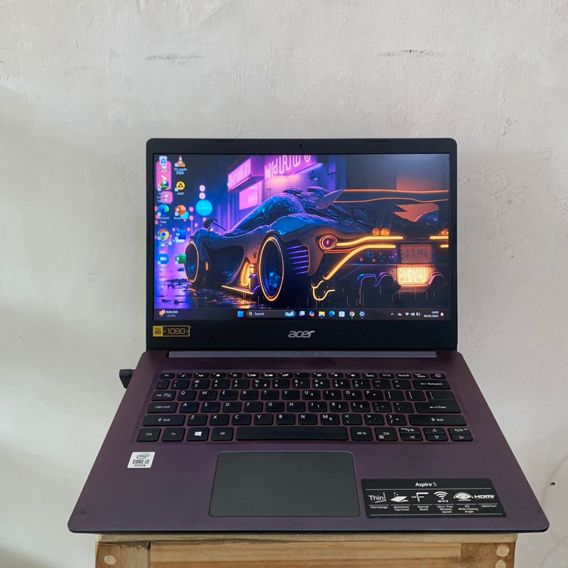 laptop acer aspire 5 core i3 gen10 NVME 256 GB (super cepat)