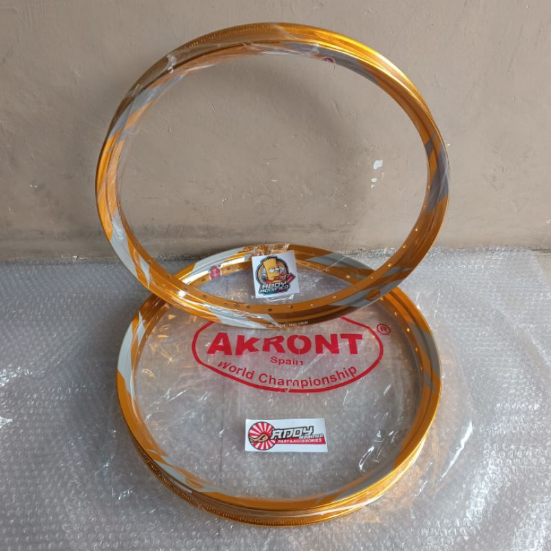 Velg akront Blade  ring 17 140-140 original Thailand