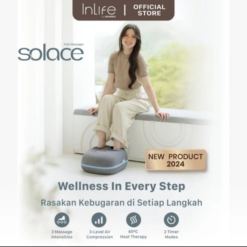 ADVANCE - INLIFE - SOLACE Foot Massage By Advance - Refleksi Kaki