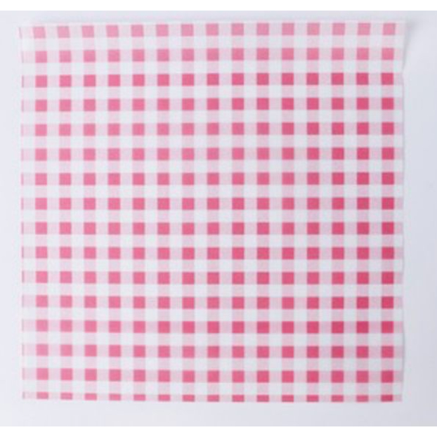 

POPIBake 50pcs KOTAK2 PINK 18x18cm Wax Paper Sandwich Wrapping Paper Kertas Greaseproof Kertas Penggoreng 18X18
