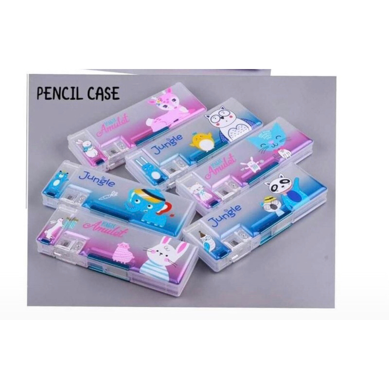 

tempat pensil sekolah / biru / pink / laki-laki / perempuan