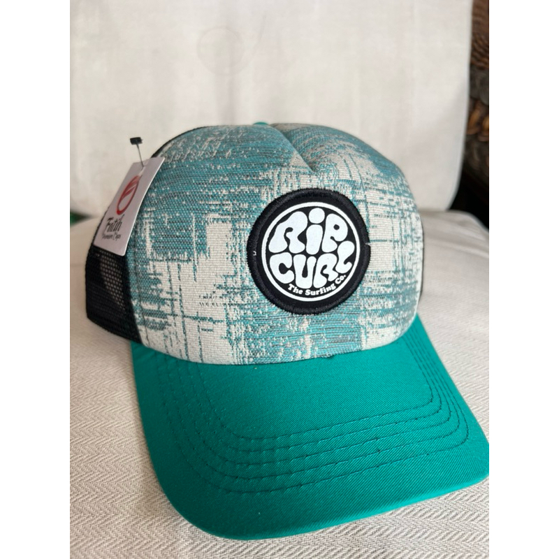 topi trucker hijau jaring ripcol