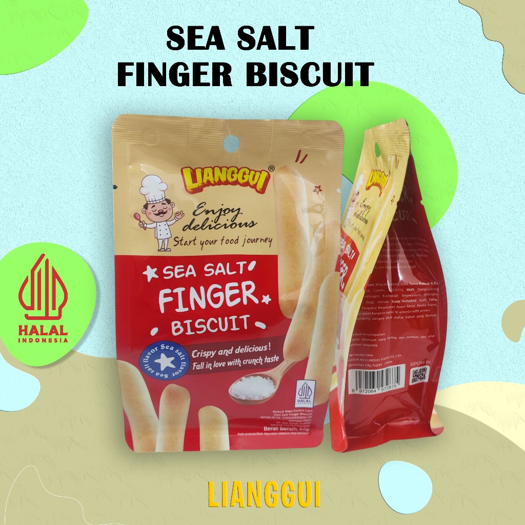 

LIANGGUI - SEA SALT FINGER BISCUIT 68 GRAM