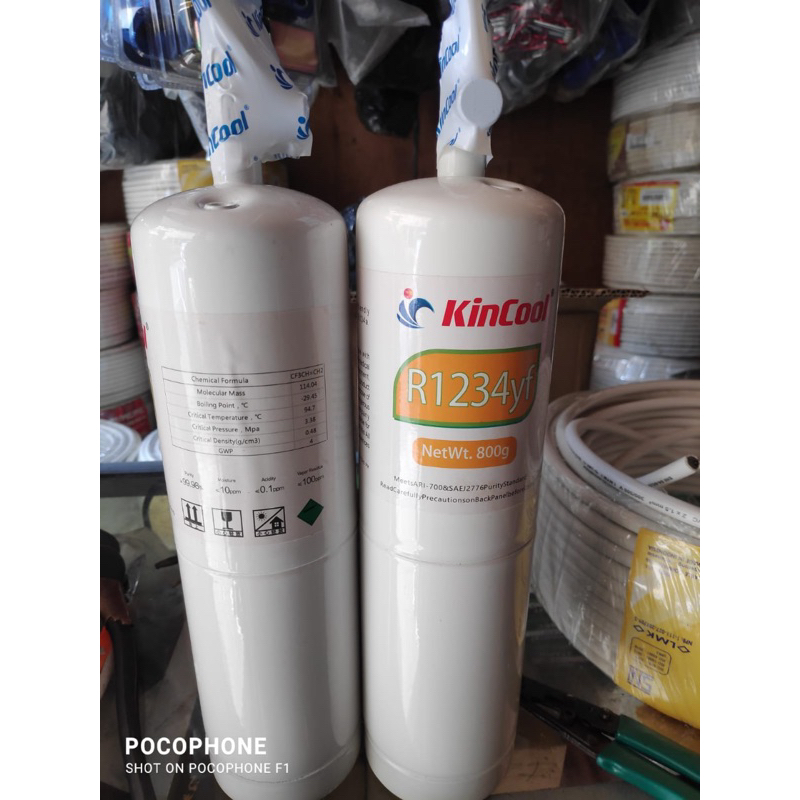 Refrigerant R-1234yf AC Kaleng