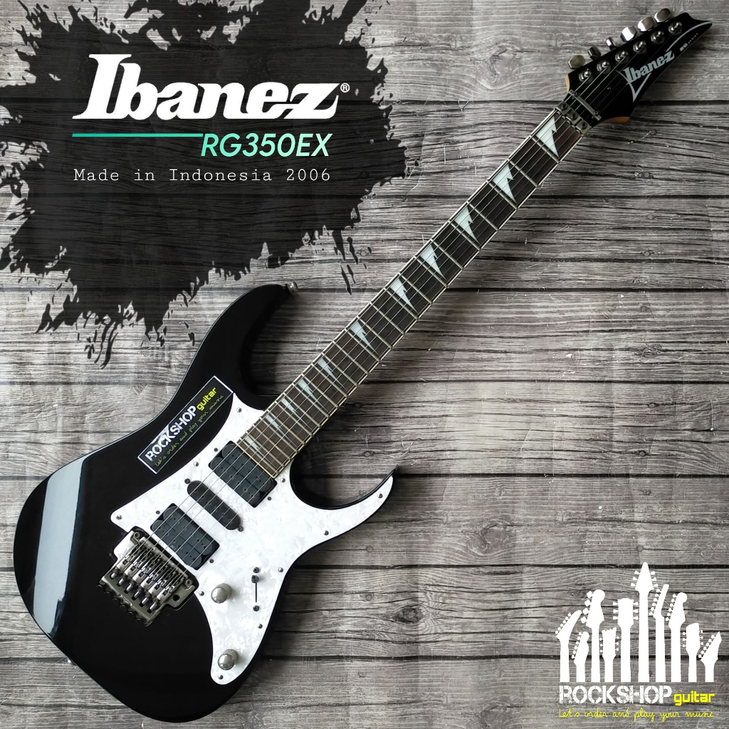 IBANEZ RG350EX - BLACK MII 2006