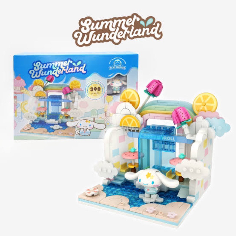 Play Nation Sanrio Summer Wonderland Cinnamoroll Wave Pool Cafe / Hello Kitty Donut Ship