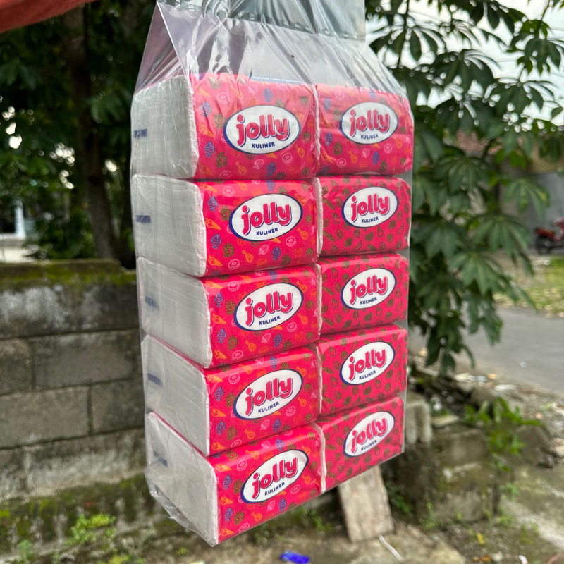 tisu jolly kecil 200 shet (10 pack)