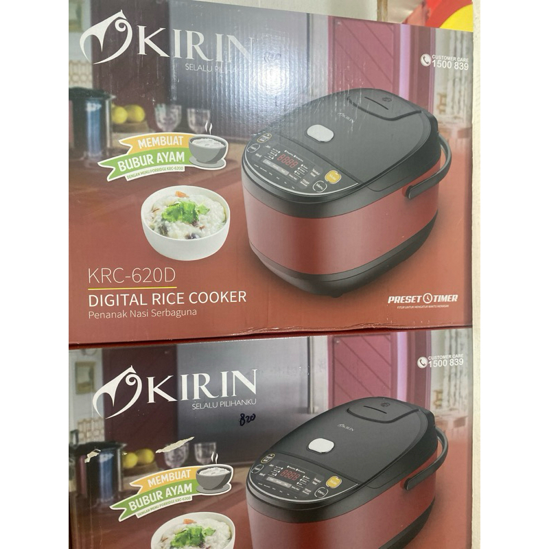 KIRIN Digital Rice Cooker KRC-620D