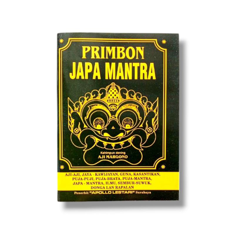 Buku Primbon Japa Mantra - Aji Margono
