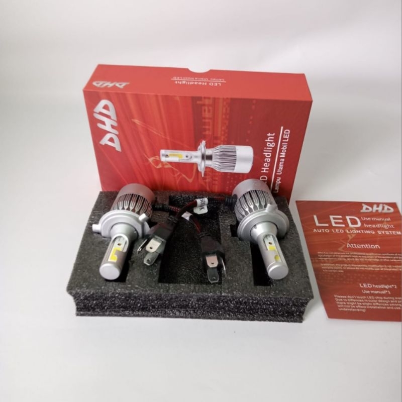 Bolham Lampu mobil universal Original DHD LED H4 Car Murah Bagus Berkualitas
