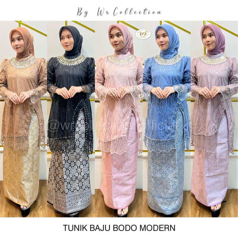 TUNIK BAJU BODO ALAYA MODERN/ Baju Kondangan Bugis