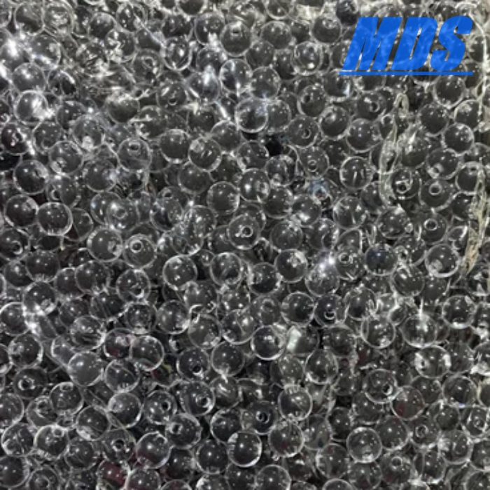 1pon mote manik bulat hitam 8mm 10mm 12mm cristal isi hitam bulat