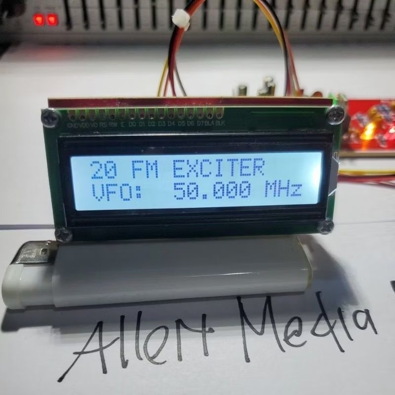 PLL FM TX 2053 SPESIAL PCB DIBALIK