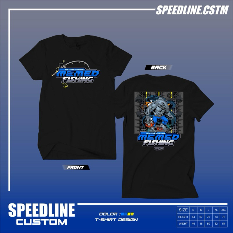 KAOS DESAIN TERBARU MEMED FISHING