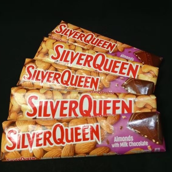 

SILVERQUEEN Cashew - Promo Valentine Coklat Silver queen 55 Gram