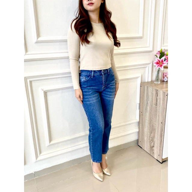 BOYFRIEND 3001 || CELANA JEANS WANITA TERBARU || CELANA BOYFRIEND KEKINIAN || OOTD FASHION JEANS WAN