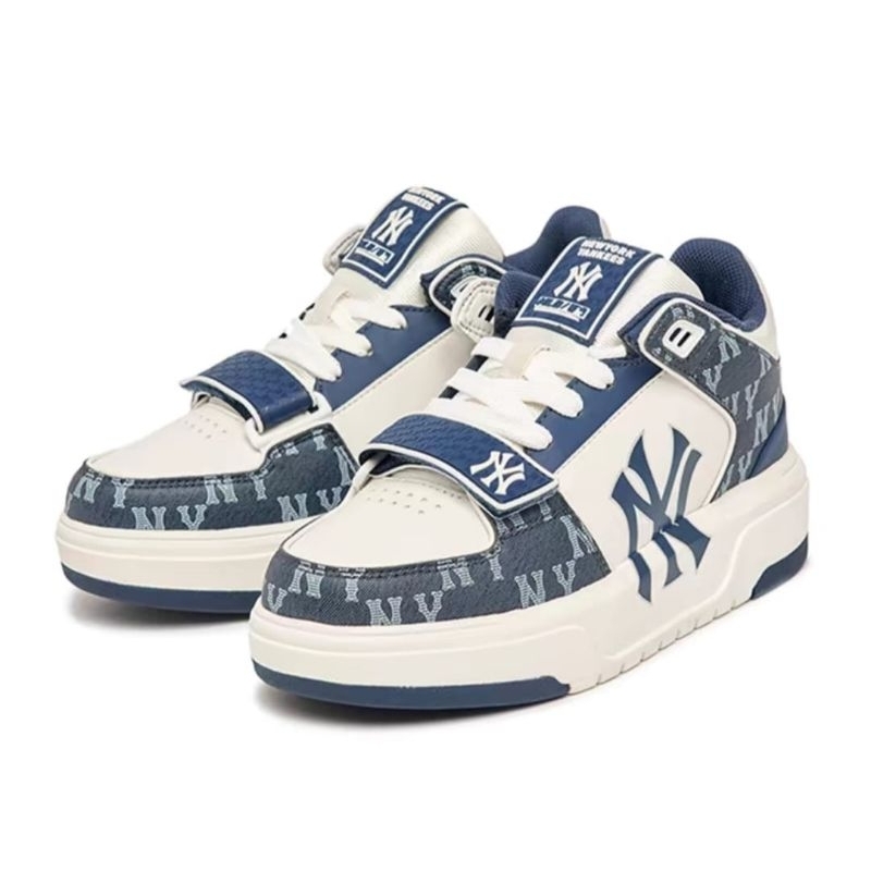 Sepatu MLB Chunky Liner High NY Yankees Denim Navy / MLB Original