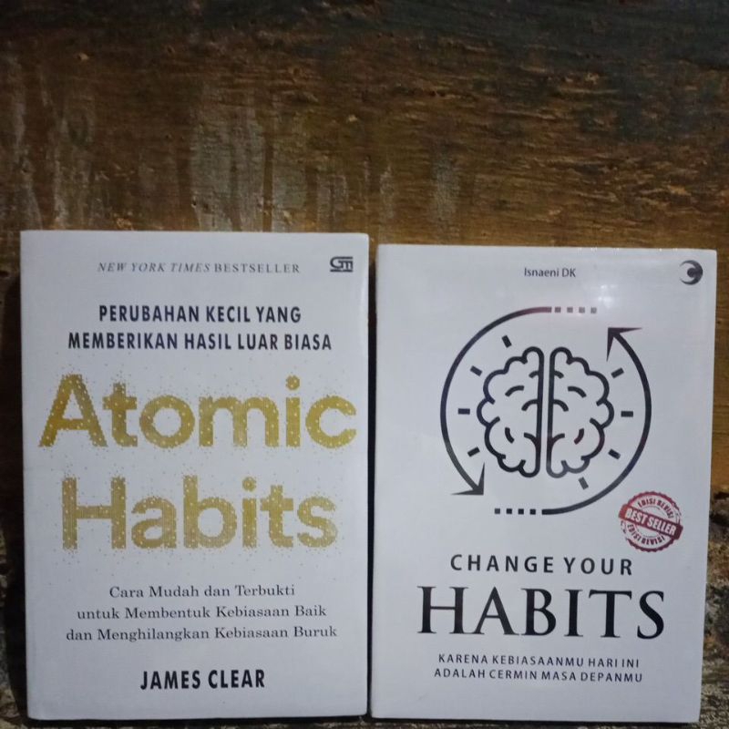 atomic Habit & change your habit(2buku)