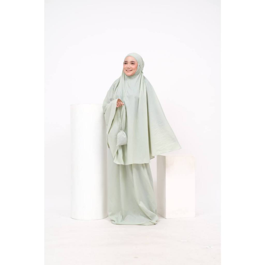 Mukena Travel Parasut Premium Mukena Mini