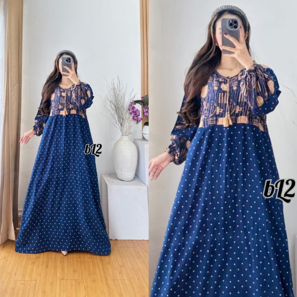 Gamis Tali Kombinasi Gamis Viral Bumil Gamis Jumbo Gamis Ibu Hamil Gamis Kekinian