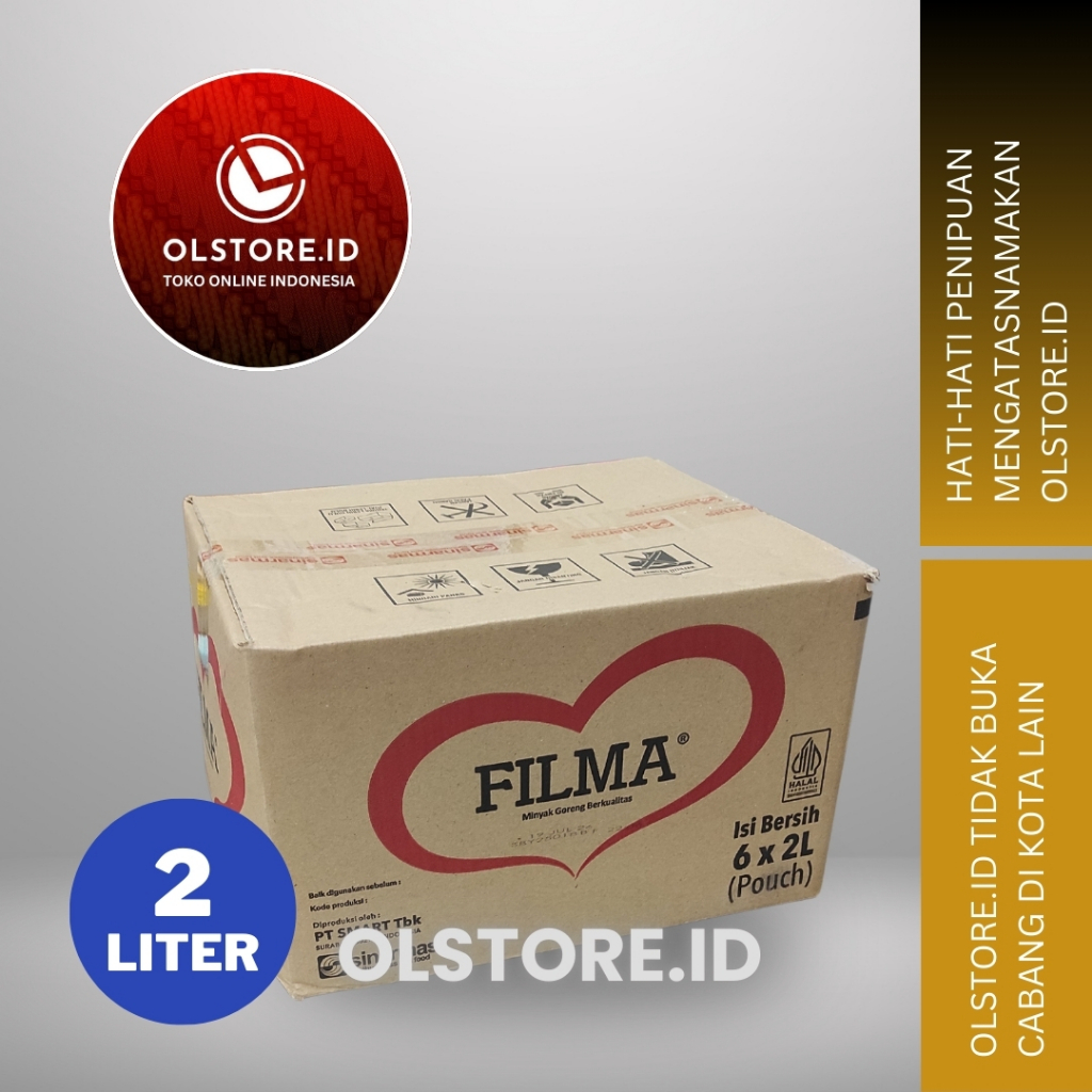 

FILMA Minyak Goreng 2 Liter Pouch/Refill (Kartonan 2x6)