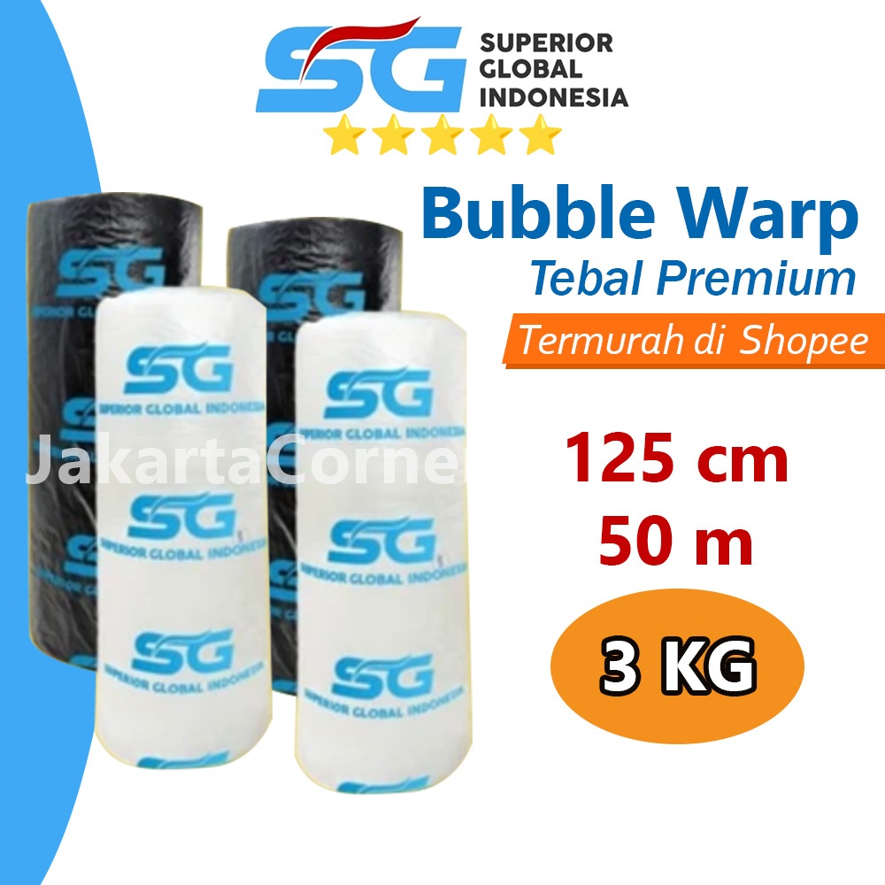 

Plastik Bubble Wrap Hitam 125 CM x 50 Meter 3KG Tebal Premium Termurah di Shopee