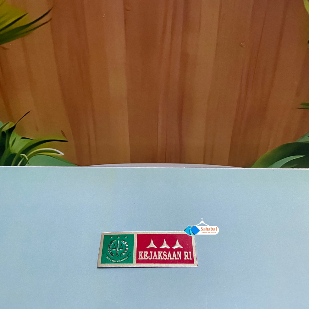 Stiker Plat Kejaksaan (Sticker Mobil / Motor / Kendaraan)