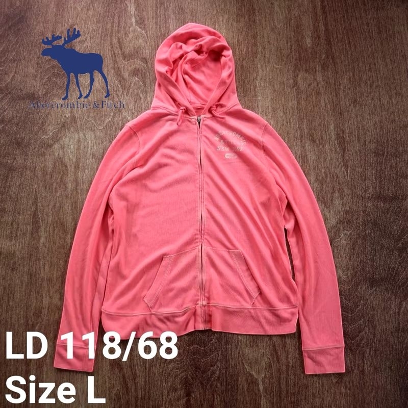 Hoodie Zipper Abercrombie Original
