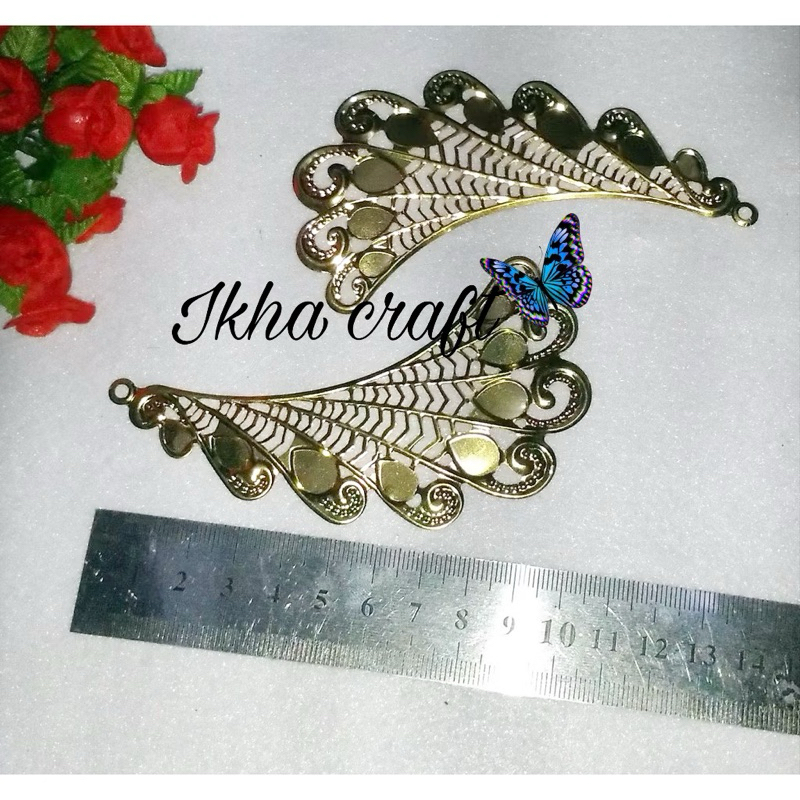 Lempengan Sayap Tebal Emas Per Lusin