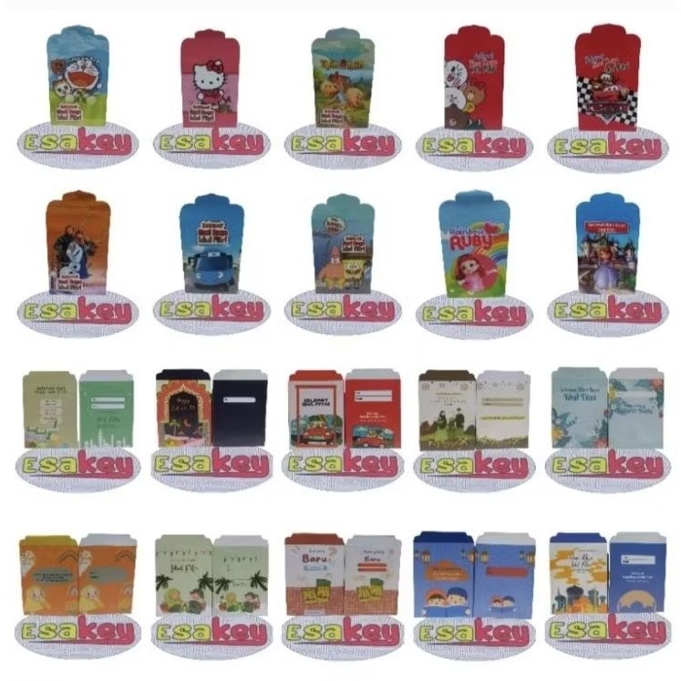 

(500pcs) Amplop Lebaran Paket Reseller (50pack = 500pcs)