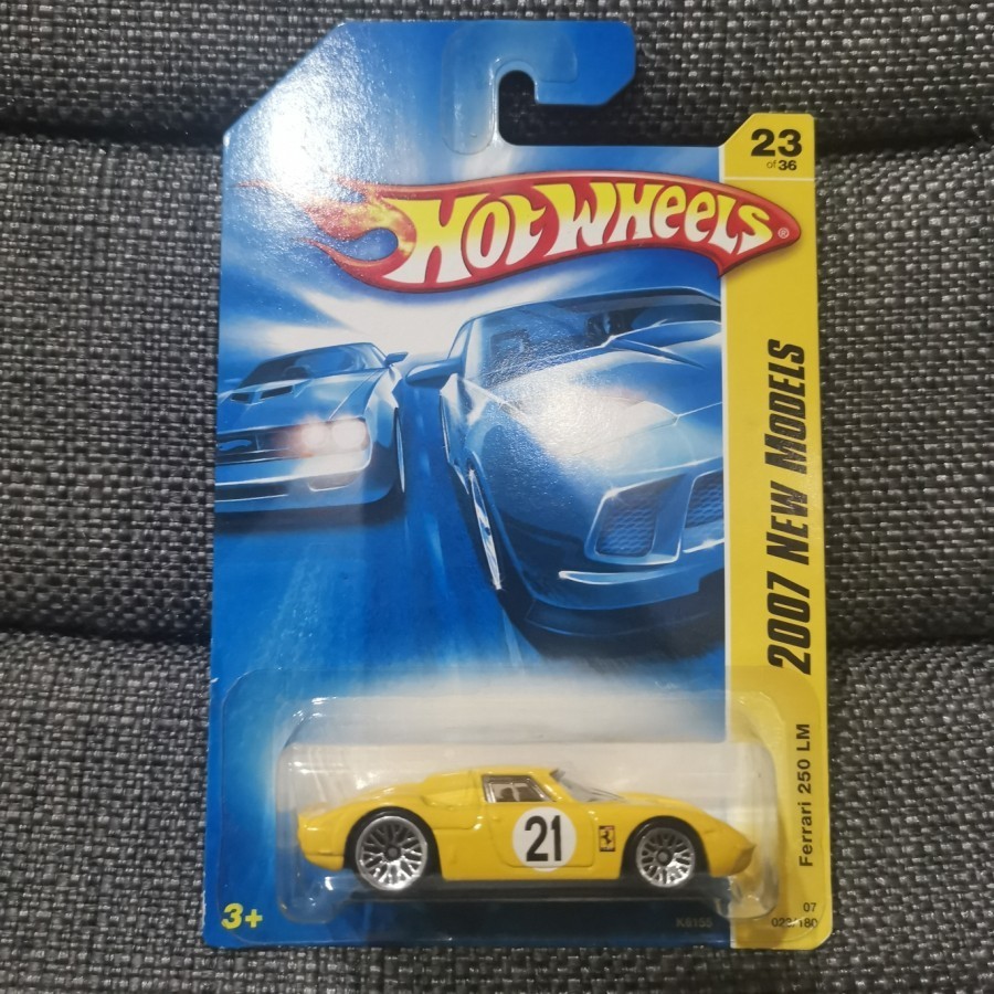 Hot Wheels Ferrari 250 LM Kuning 2007 New Models