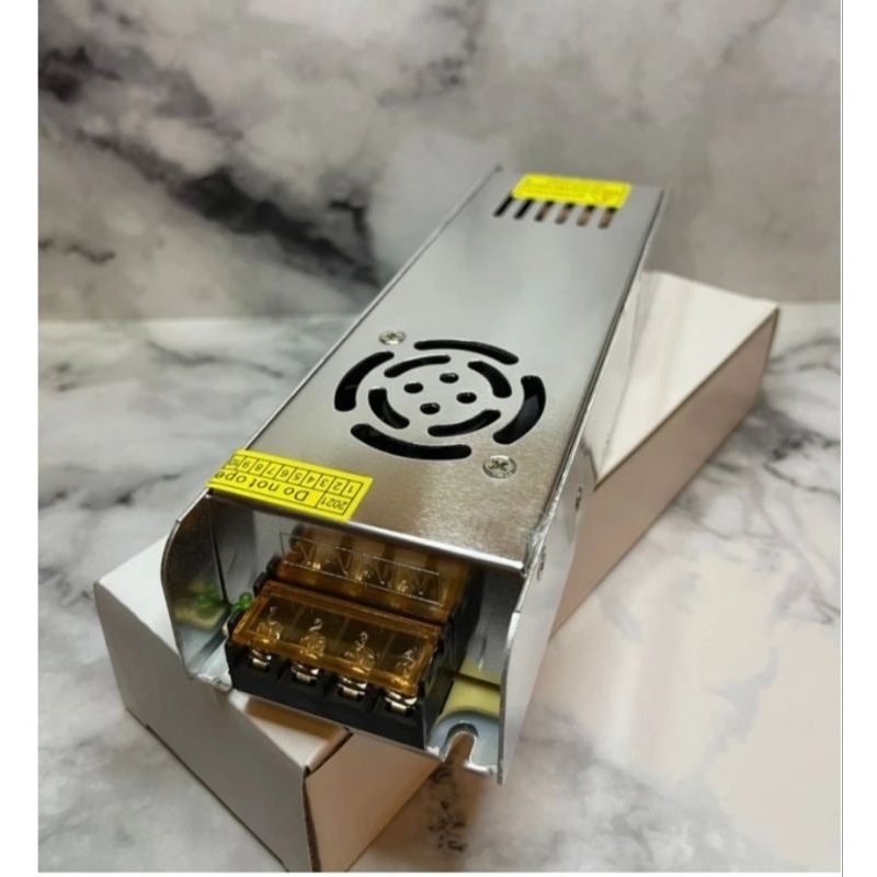 Yamasaki power supply trafo travo adaptor slim 12v 30a 360w lampu led CCTV original asli 12volt 30am