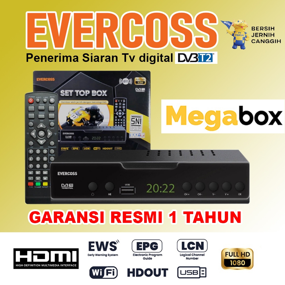 Set Top Box evercros MAX TV DIGITAL