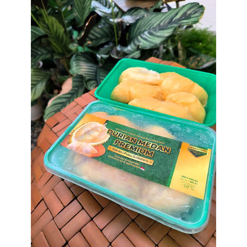 

durian Medan premium green box