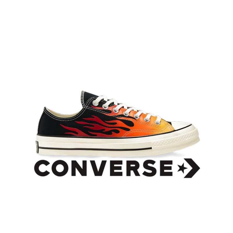 Sepatu Converse 70s Low Chuck Taylor All Star Archive Print Flame