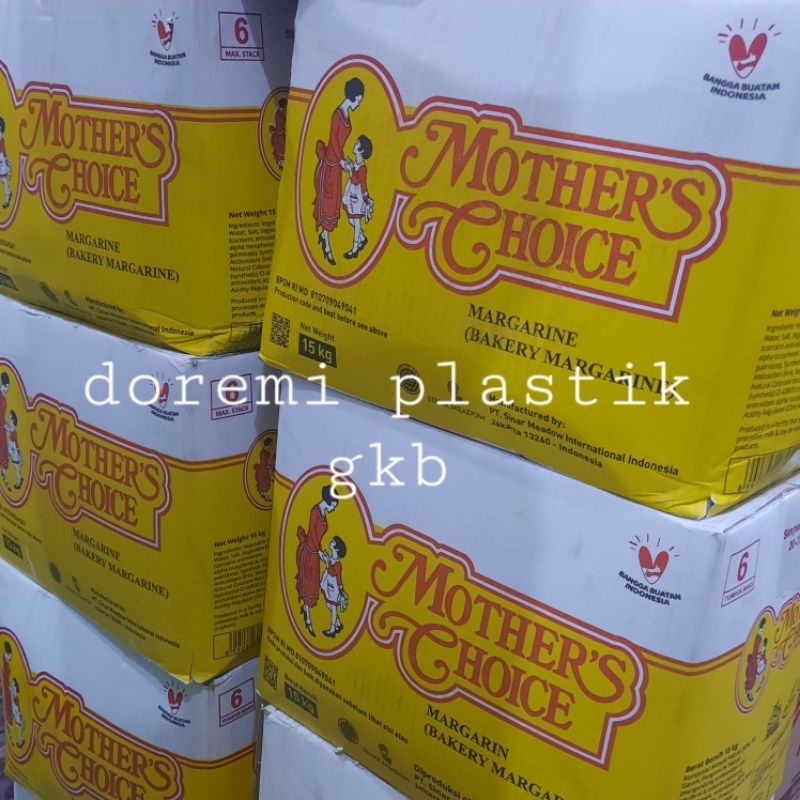 

Mother's Choice Margarine mentega Repack 250gr 500gr 1kg /Mentega kue kiloan timbangan mother choice