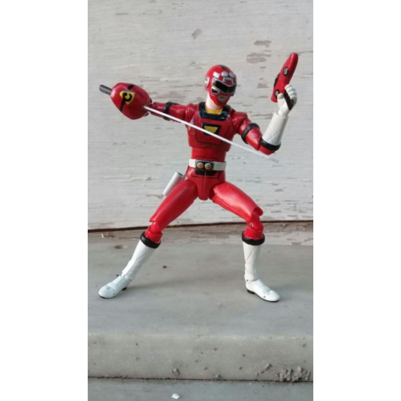 shf carranger red # action figure power rangers super Sentai Kamen rider custom Toys mmpr kitbash 1/