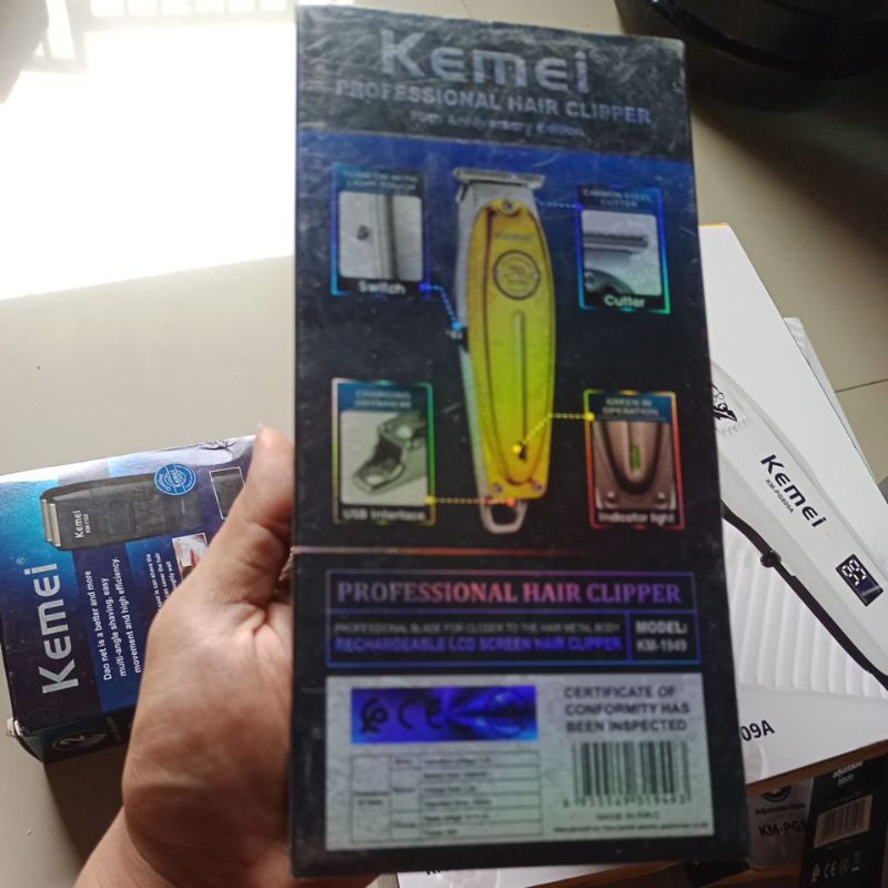 kemei 1949 original kemei km 1949 sesuai gambar tidak sesuai uang kembali