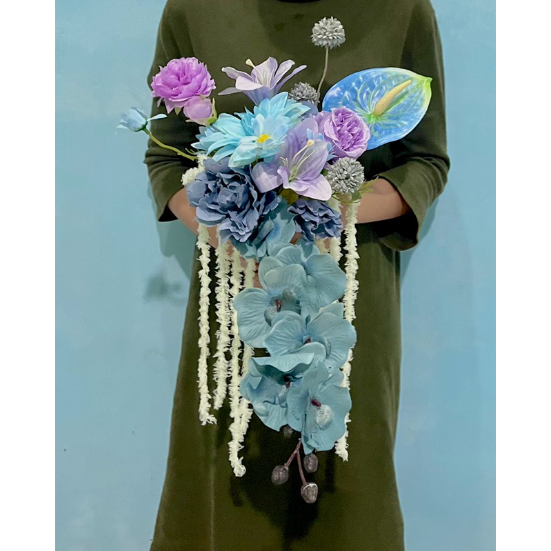 Handbouquet Size M | Hand bouquet wedding | hand bouquet wedding artificial | bouquet | buket weddin