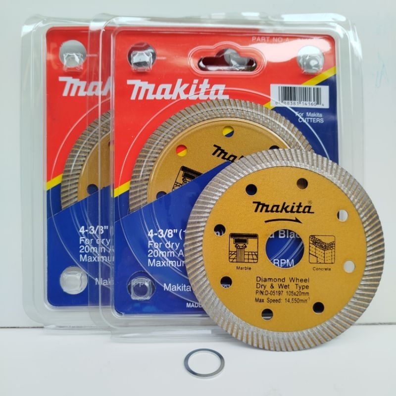 Mata Gerinda Pemotong Keramik Granit Makita Turbo 4 inch Mata Pisau Pemotong Keramik Diamond wheel